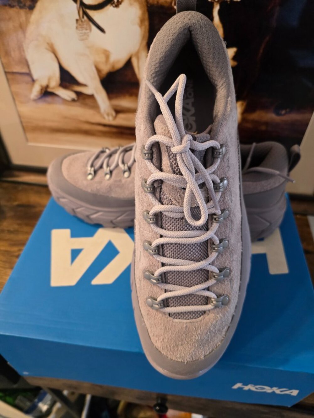 Hoka One One Tor Summit TP ‘Astral’ 1155394 ARLS Size 12 Hiking Sneakers NEW